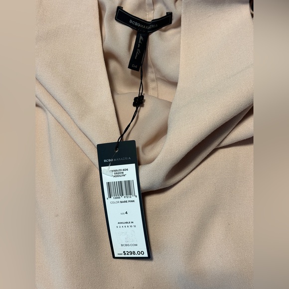 BCBG Addilyn Dress Pretty in Pink NWT 2001 - Picture 5 of 6